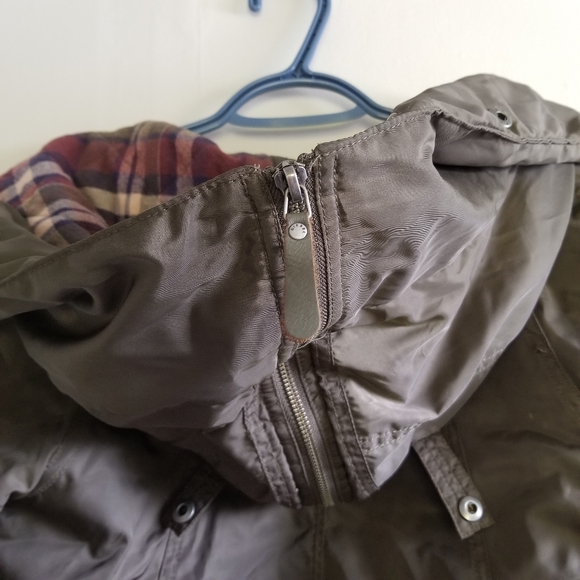 Bomber jacket, dark olive, short. - Picture 5 of 6